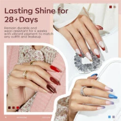 Childlike Heart - 32Pcs 28 Colors Gel Nail Polish Kit 【US/UK ONLY】 -Mary Jully Nail Shop B101020499A03