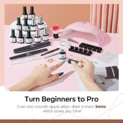 Dazzling Dreams - 45Pcs 28 Colors Gel Nail Polish Kit【US ONLY】 -Mary Jully Nail Shop B101030098A 5