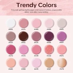 Fantasy Time - 20 Colors Poly Nail Gel Kit【US/CA ONLY】 -Mary Jully Nail Shop B101050044A01