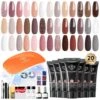 Honey Sweetheart - 39Pcs 20 Colors Poly Nail Gel Kit【US ONLY】 2 Honey Sweetheart - 39Pcs 20 Colors Poly Nail Gel Kit【US ONLY】 -Mary Jully Nail Shop B101050045A