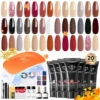 Fantasy Painted Porcelain - 20 Colors Poly Nail Gel Kit【US ONLY】