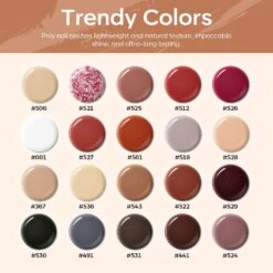 Fantasy Painted Porcelain - 20 Colors Poly Nail Gel Kit【US ONLY】 11 Fantasy Painted Porcelain - 20 Colors Poly Nail Gel Kit【US ONLY】 -Mary Jully Nail Shop B101050046A 2