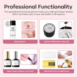 Fun Box - 133Pcs 32 Colors Poly Nail Gel Kit【US ONLY】 -Mary Jully Nail Shop B101050047A07