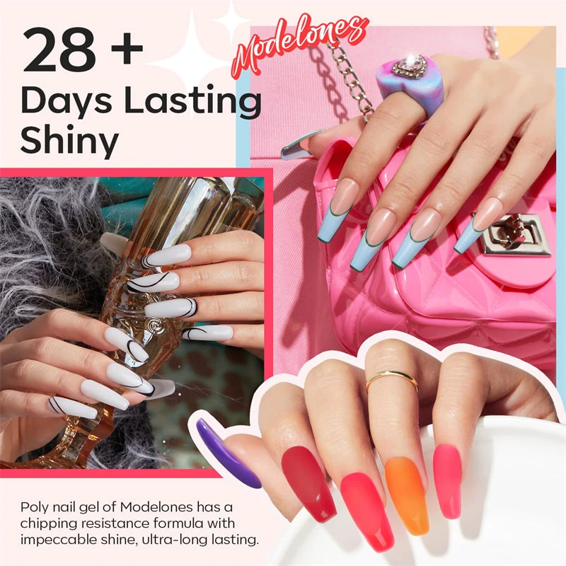 Dream Decoration - 133Pcs 32 Colors Poly Nail Gel Kit【US ONLY】 6 Dream Decoration - 133Pcs 32 Colors Poly Nail Gel Kit【US ONLY】 - Image 4