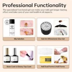 Flower Language - 133Pcs 32 Colors Poly Nail Gel Kit【US ONLY】 -Mary Jully Nail Shop B101050049A07