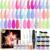 To The Spring - 32Pcs 20Colors Dipping Powder All-In-One Kit【US&CA ONLY】 -Mary Jully Nail Shop B102020138A