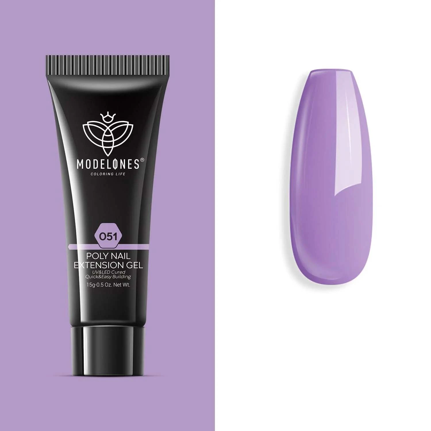 Orchid Garden - Poly Nail Gel (15g) 7 Orchid Garden - Poly Nail Gel (15g) - Image 5