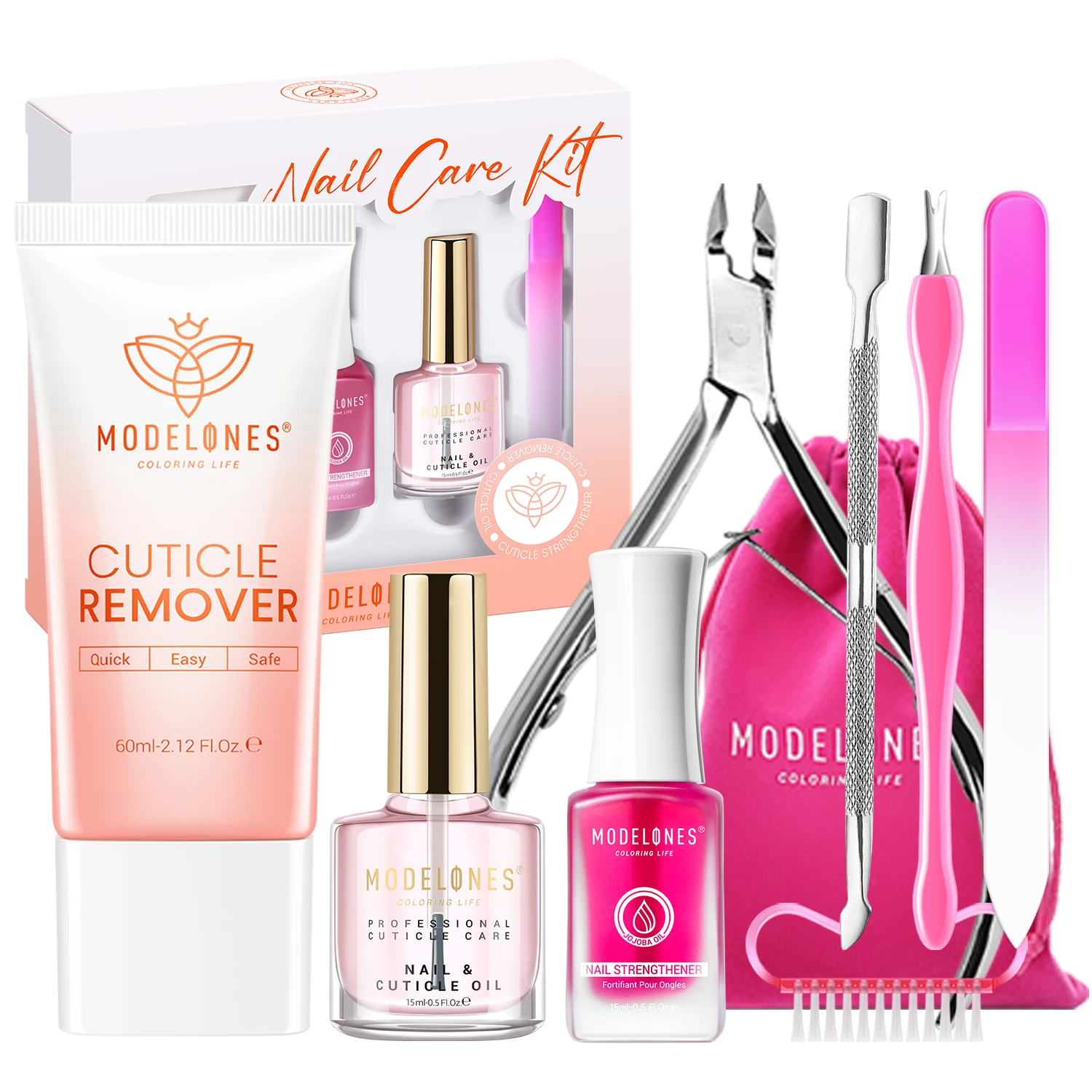 Modelones 8Pcs All-in-one Nail Care Kit【US ONLY】 3 Modelones 8Pcs All-in-one Nail Care Kit【US ONLY】