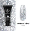 Radiant Silver - Poly Nail Gel (15g)