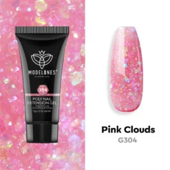 Pink Clouds - Poly Nail Gel (15g)