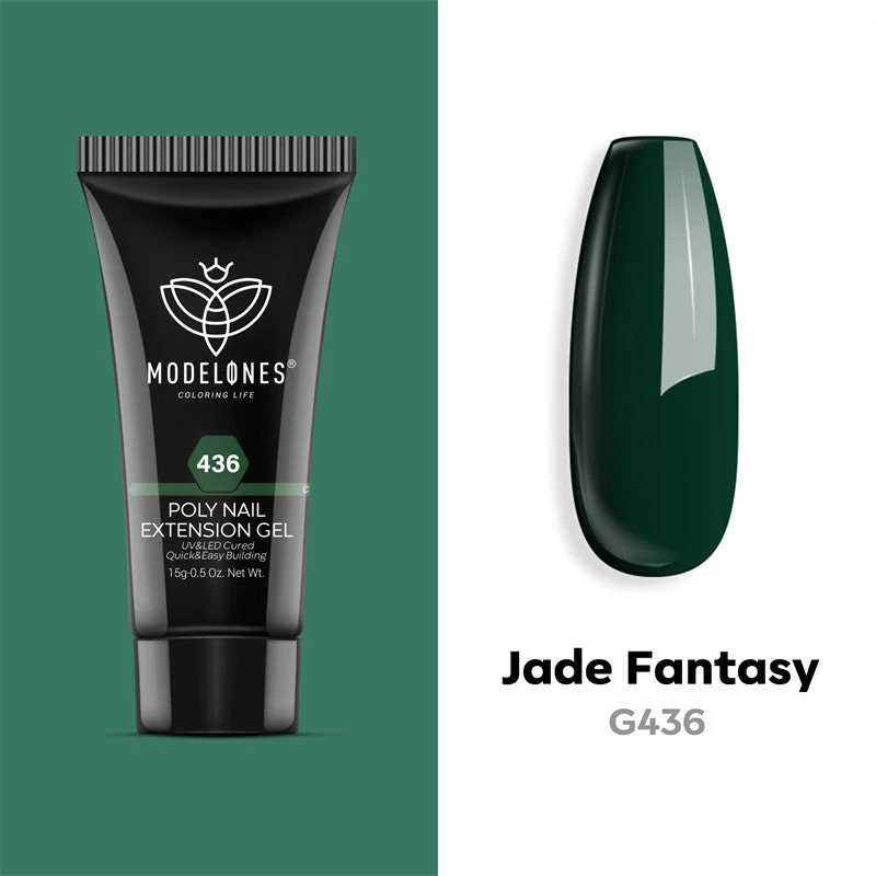 Jade Fantasy - Poly Nail Gel (15g) 3 Jade Fantasy - Poly Nail Gel (15g)