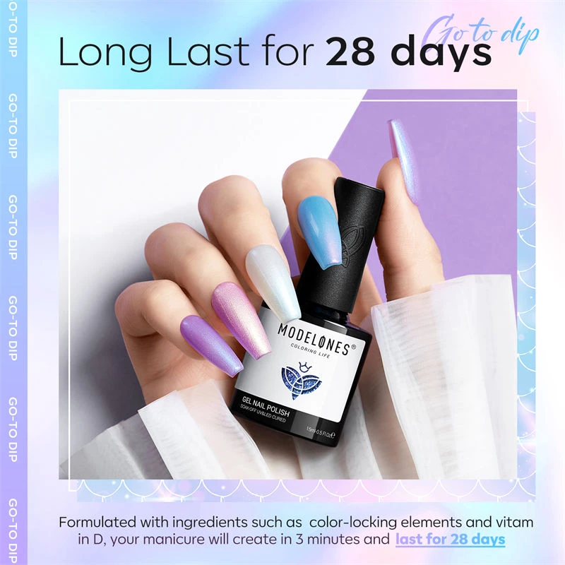 Mermaid Muse - 6 Shades Gel Nail Polish Set 7 Mermaid Muse - 6 Shades Gel Nail Polish Set - Image 5