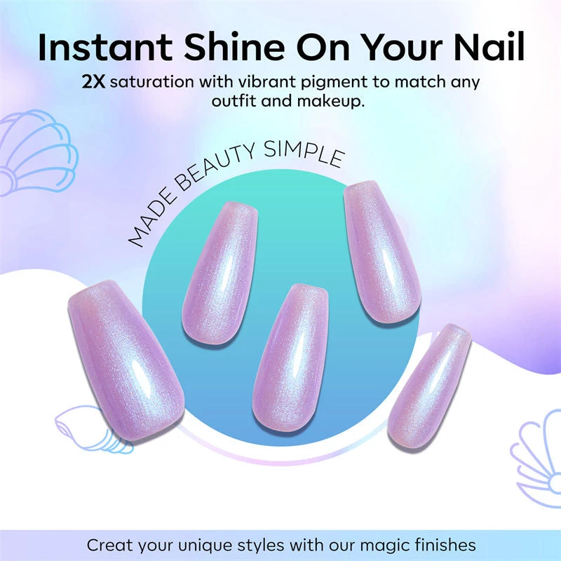 Mermaid Muse - 6 Shades Gel Nail Polish Set 9 Mermaid Muse - 6 Shades Gel Nail Polish Set - Image 7
