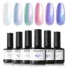 Mermaid Muse - 6 Shades Gel Nail Polish Set -Mary Jully Nail Shop Mermaid6shadeGNP02