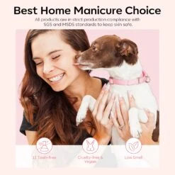 Nude Pink - 9Pcs 6 Colors Gel Nail Polish Kit -Mary Jully Nail Shop Modelones Gel polish set B101020412A 9