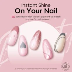 Hot Stuff - 9Pcs 6 Colors Gel Nail Polish Kit 13 Hot Stuff - 9Pcs 6 Colors Gel Nail Polish Kit -Mary Jully Nail Shop Modelones Gel polish set B101020413A 2