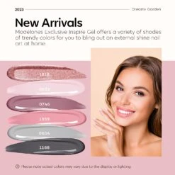 Hot Stuff - 9Pcs 6 Colors Gel Nail Polish Kit 14 Hot Stuff - 9Pcs 6 Colors Gel Nail Polish Kit -Mary Jully Nail Shop Modelones Gel polish set B101020413A 3