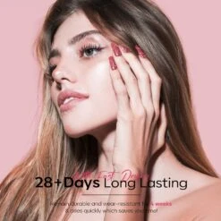 Hot Stuff - 9Pcs 6 Colors Gel Nail Polish Kit 17 Hot Stuff - 9Pcs 6 Colors Gel Nail Polish Kit -Mary Jully Nail Shop Modelones Gel polish set B101020413A 6