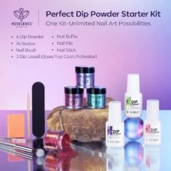 Chameleon - 11Pcs Dipping Powder All-In-One Kit -Mary Jully Nail Shop Modelones dip powder kit B102020165A 5