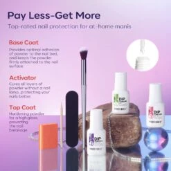 Chameleon - 11Pcs Dipping Powder All-In-One Kit -Mary Jully Nail Shop Modelones dip powder kit B102020165A 6