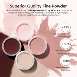 Classic Nude - 11Pcs Dipping Powder All-In-One Kit -Mary Jully Nail Shop Modelones dip powder kit B102020173A 7