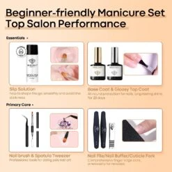 Black Gold - 6 Colors Poly Nail Gel Kit 【US ONLY】 17 Black Gold - 6 Colors Poly Nail Gel Kit 【US ONLY】 -Mary Jully Nail Shop Modelones poly nail gel kit B101050004A 7