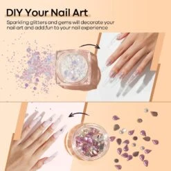 Black Gold - 6 Colors Poly Nail Gel Kit 【US ONLY】 18 Black Gold - 6 Colors Poly Nail Gel Kit 【US ONLY】 -Mary Jully Nail Shop Modelones poly nail gel kit B101050004A 8