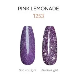 Amethyst - Reflective Glitter Gel 15ml 12 Amethyst - Reflective Glitter Gel 15ml -Mary Jully Nail Shop amethyst reflective glitter gel 270184