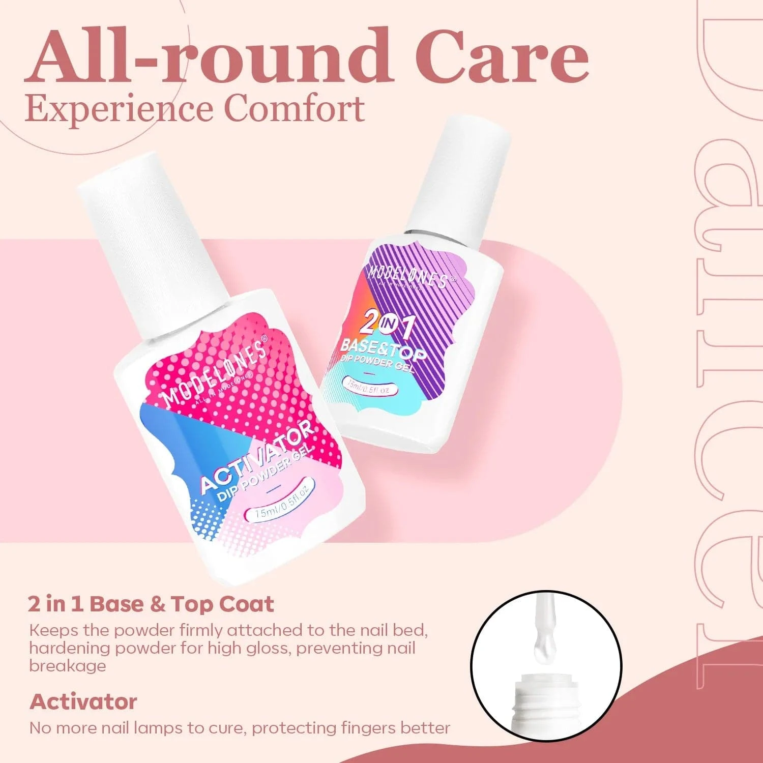 Artless Blushing - 10Pcs Dipping Powder All-In-One Kit 10 Artless Blushing - 10Pcs Dipping Powder All-In-One Kit - Image 8