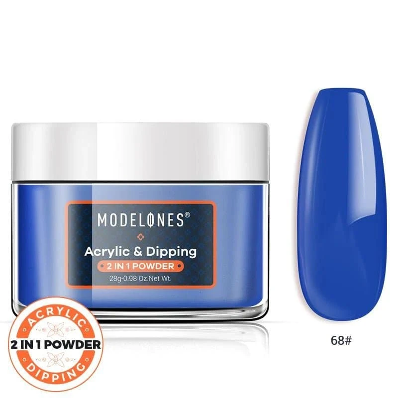 Blue Mystery - Acrylic & Dipping Powder #68(1 Oz/28g) 3 Blue Mystery - Acrylic & Dipping Powder #68(1 Oz/28g)