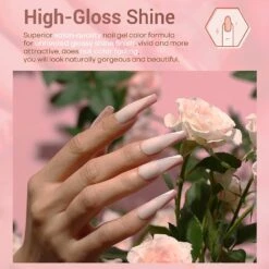 Blushing Pink - 6Pcs Inspire Gel Set 7ml【US ONLY】 -Mary Jully Nail Shop blushing pink 6pcs inspire gel set 10mlus only 316060