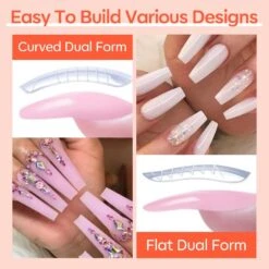 Glow In The Dark - 6 Colors Luminous Poly Nail Gel Kit -Mary Jully Nail Shop bring the energy 19pcs poly nail gel kit 456929