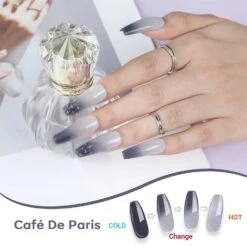 Café De Paris - Thermal Dipping Powder (0.42 Oz) -Mary Jully Nail Shop cafe de paris thermal dipping powder 042 oz 558400