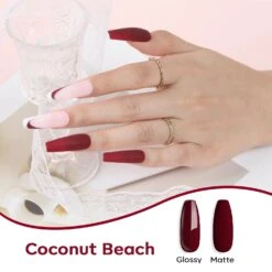 Coconut Beach - Dipping Powder (0.42 Oz) -Mary Jully Nail Shop coconut beach dipping powder 042 oz 809789
