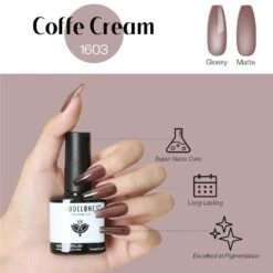 Coffee Cream - Modelones Gel Nail Polish Inspire Gel 15ml -Mary Jully Nail Shop coffe cream inspire gel 15ml 220889
