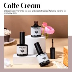 Coffee Cream - Modelones Gel Nail Polish Inspire Gel 15ml -Mary Jully Nail Shop coffe cream inspire gel 15ml 306648