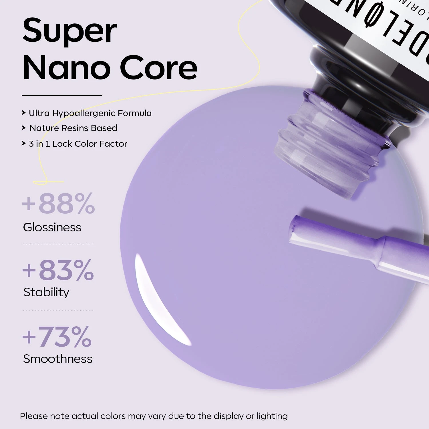 Lilac Morning - Modelones Gel Nail Polish Inspire Gel 15ml 7 Lilac Morning - Modelones Gel Nail Polish Inspire Gel 15ml - Image 5