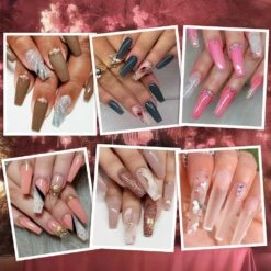 Flash Bright - 6 Colors Poly Nail Gel Kit -Mary Jully Nail Shop flash bright 22pcs poly nail gel kit us only 251812