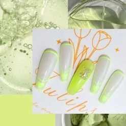 Fluorescent Green - Luminous Poly Nail Gel (15g) 10 Fluorescent Green - Luminous Poly Nail Gel (15g) -Mary Jully Nail Shop fluorescent green poly nail gel 15g 604749