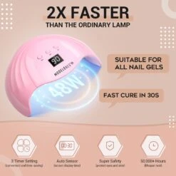 Gentle Nude - 36Pcs 12 Colors Nail Gel Polish Kit 【US ONLY】 -Mary Jully Nail Shop gentle nude 12 colors nail gel polish kit us only 923733