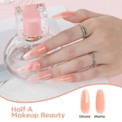 Half A Makeup Beauty - Dipping Powder (0.42 Oz) -Mary Jully Nail Shop half a makeup beauty dipping powder 042 oz 857824