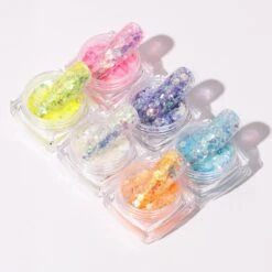 Horizon Glow - Luminous Nail Art Glitter Kit -Mary Jully Nail Shop horizon glow luminous nail art glitter kit 561586