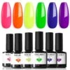 Neon Crush- 6 Shades Gel Nail Polish Set【US ONLY】 -Mary Jully Nail Shop image 1 2b639c35 705a 45b8 af2d cb8686b8e45b