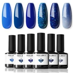 Sapphire - 6 Shades Gel Nail Polish Set【US/AU/CA ONLY】