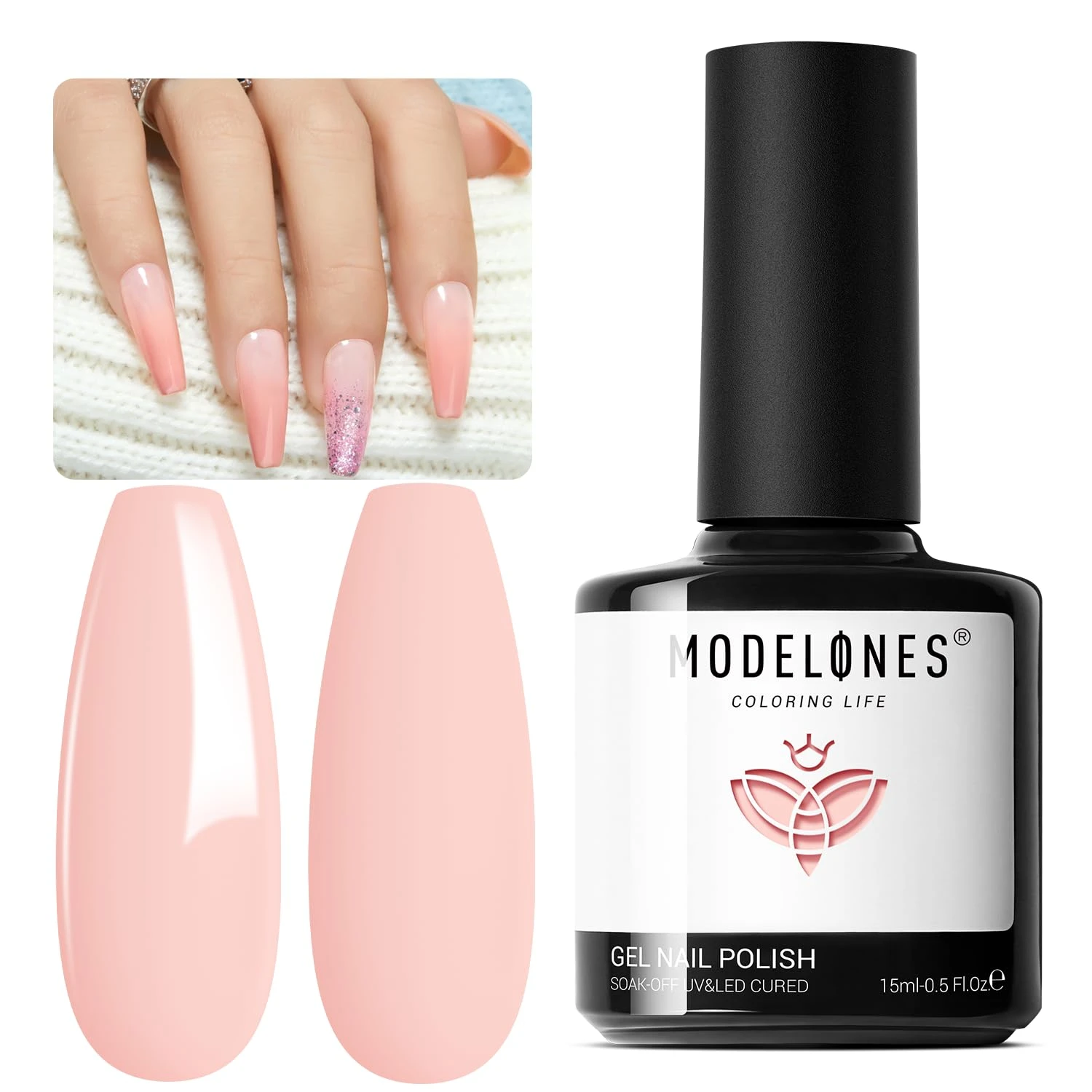 My Secret - Modelones Gel Nail Polish Inspire Gel 15ml 3 My Secret - Modelones Gel Nail Polish Inspire Gel 15ml