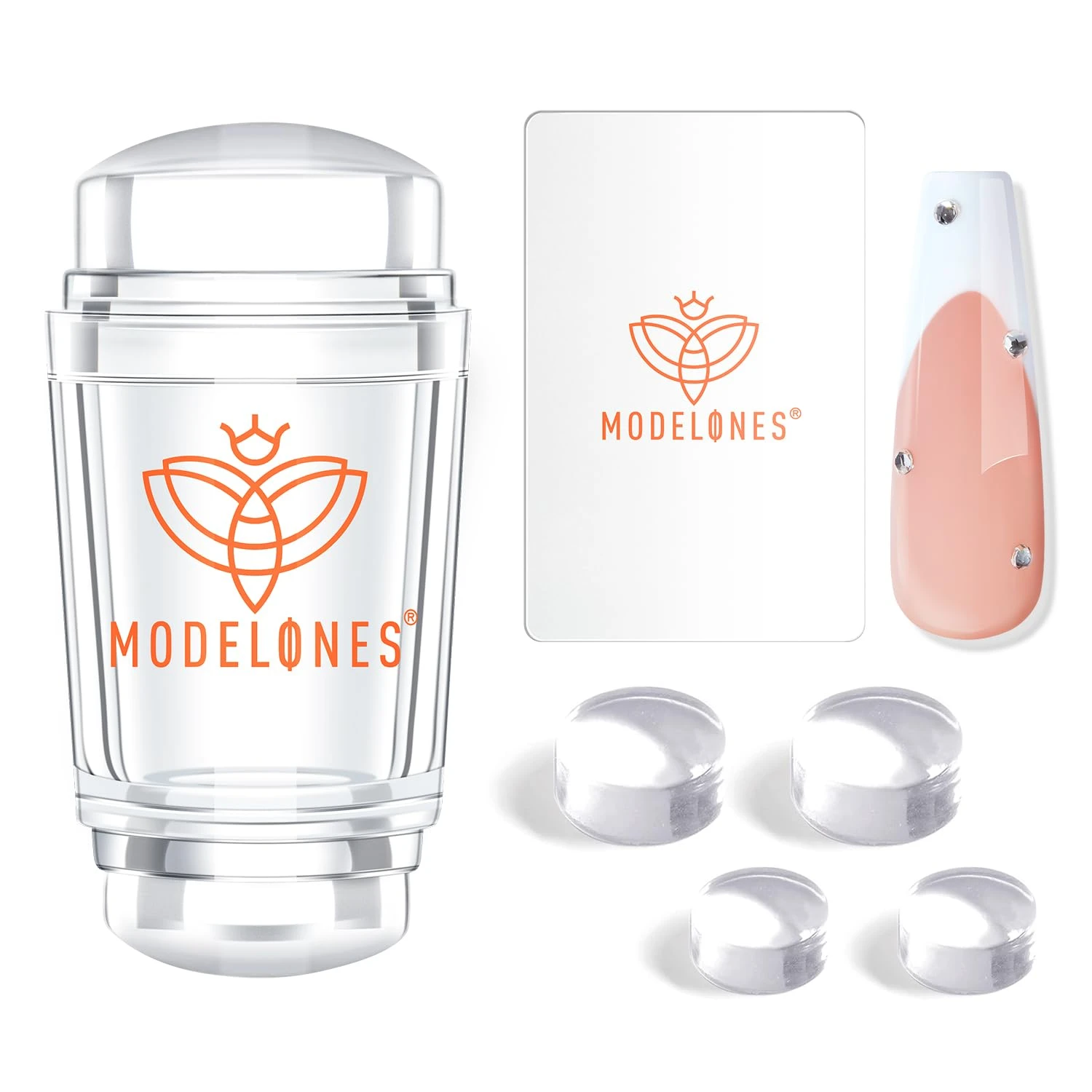 6Pcs French Manicure Nail Stamper Kit 3 6Pcs French Manicure Nail Stamper Kit