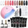 Flash Bright - 6 Colors Poly Nail Gel Kit