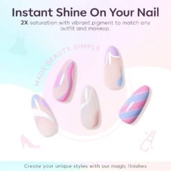 Buzzy Pastel - 6 Shades Gel Nail Polish Kit【US/AU/EU ONLY】 13 Buzzy Pastel - 6 Shades Gel Nail Polish Kit【US/AU/EU ONLY】 -Mary Jully Nail Shop image 2