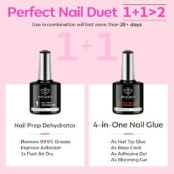 500Pcs Nail Tips Kit With 4-in-1 Nail Glue Set & Mini Lamp (Coffin) 12 500Pcs Nail Tips Kit With 4-in-1 Nail Glue Set & Mini Lamp (Coffin) -Mary Jully Nail Shop image 3 13aa1f15 51b1 4e4c a451 df13efac407b