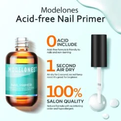Modelones Acid-Free Nail Primer 15ml 13 Modelones Acid-Free Nail Primer 15ml -Mary Jully Nail Shop image 3 5b56eb88 ac23 434f 99eb 6c74985576a7